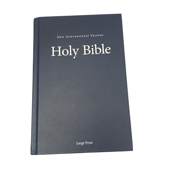 NIV Holy Bible Large Print by Zondervan Hardcover 2011 - Picture 1 of 8